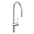 Gusto Pull Out Kitchen Mixer in Chrome