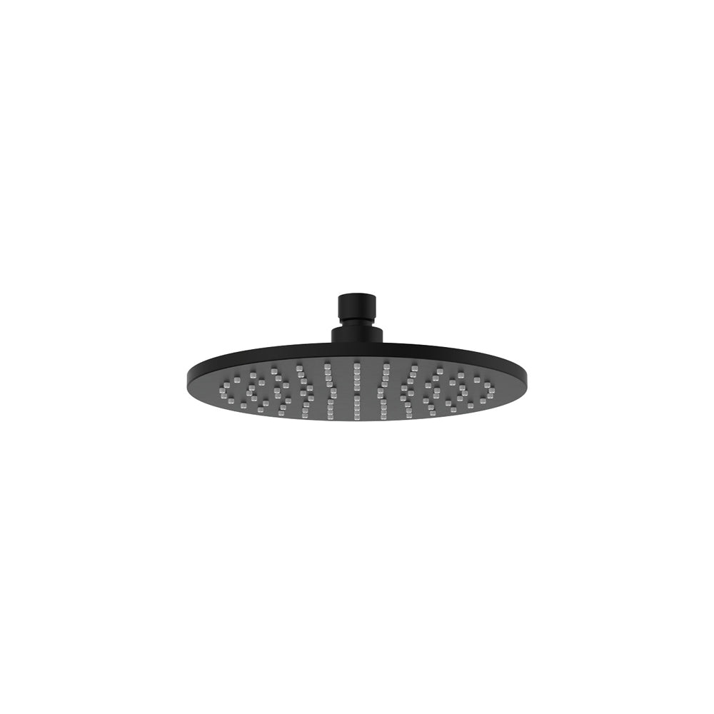 Starry Shower Head, 200mm in Matte Black