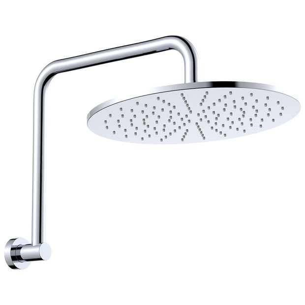 Empire Slim Gooseneck Shower Arm Set in Chrome
