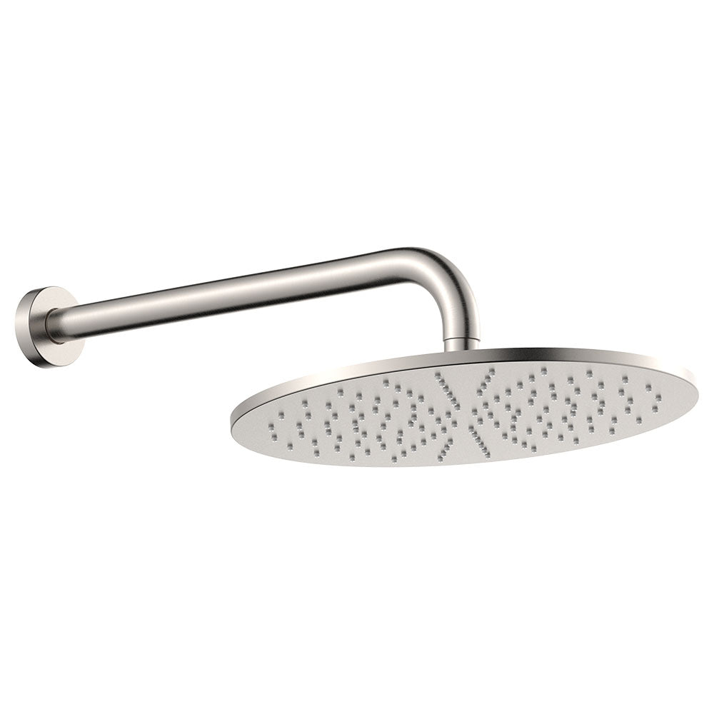 Empire Slim Shower Arm Set in Brushed Nickel