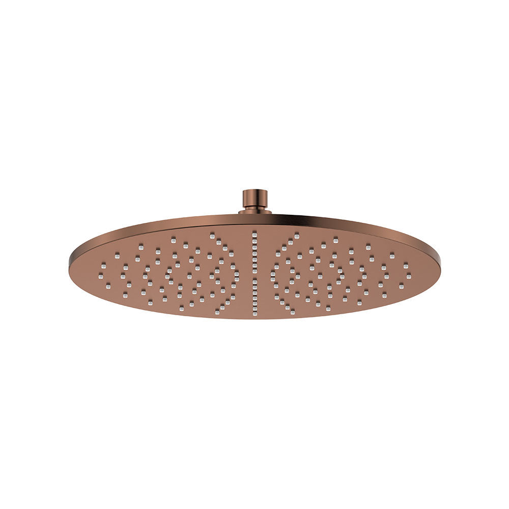 Starry Shower Head, 300mm in Brushed Copper