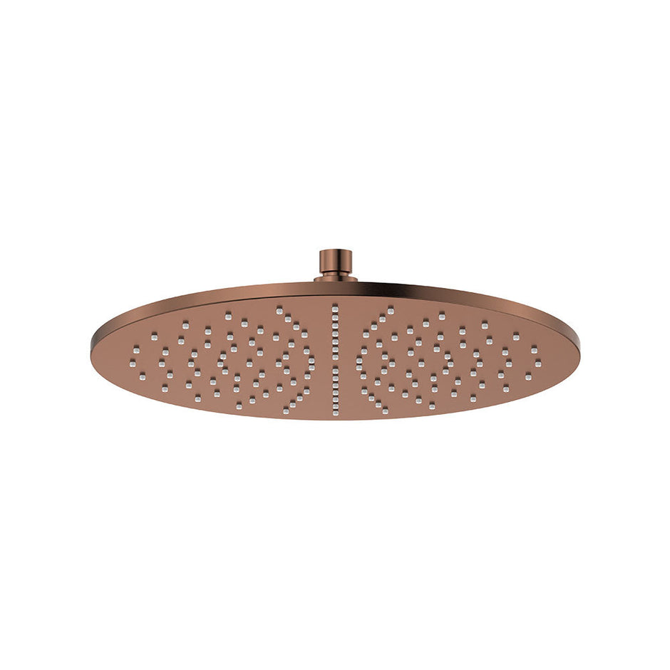 Starry Shower Head, 300mm in Brushed Copper