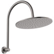 Empire Slim Curved Shower Arm Set in Gun Metal
