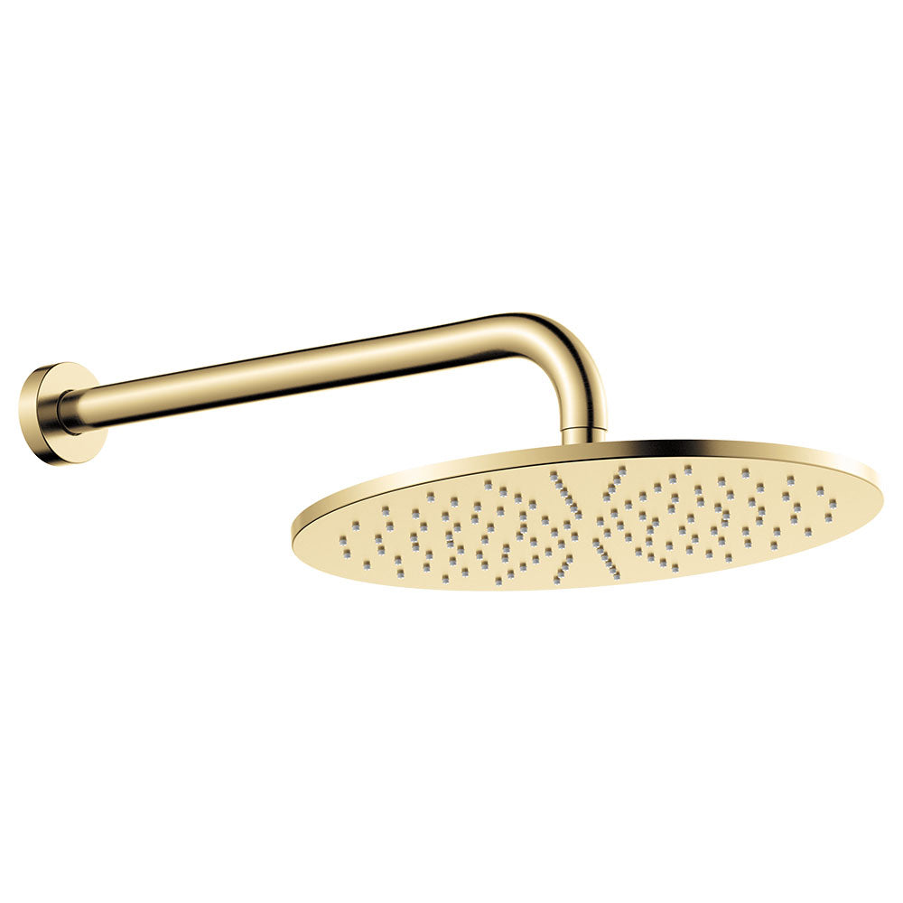 Empire Slim Shower Arm Set in Urban Brass