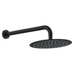 Kaya Shower Arm Set in Matte Black