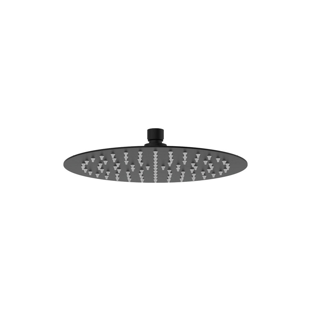 Kaya Shower Head, 250mm in Matte Black