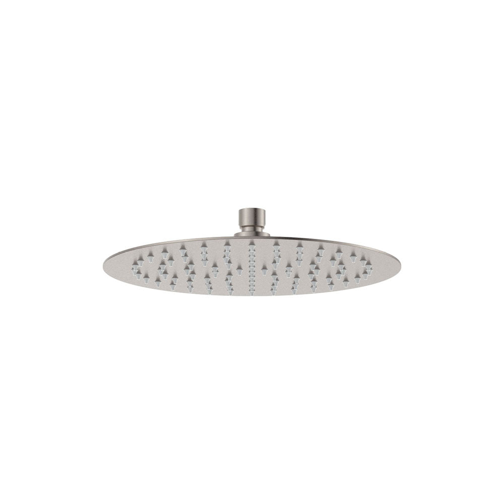 Kaya Shower Head, 250mm in Brushed Nickel