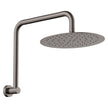Kaya Gooseneck Shower Arm Set in Gun Metal