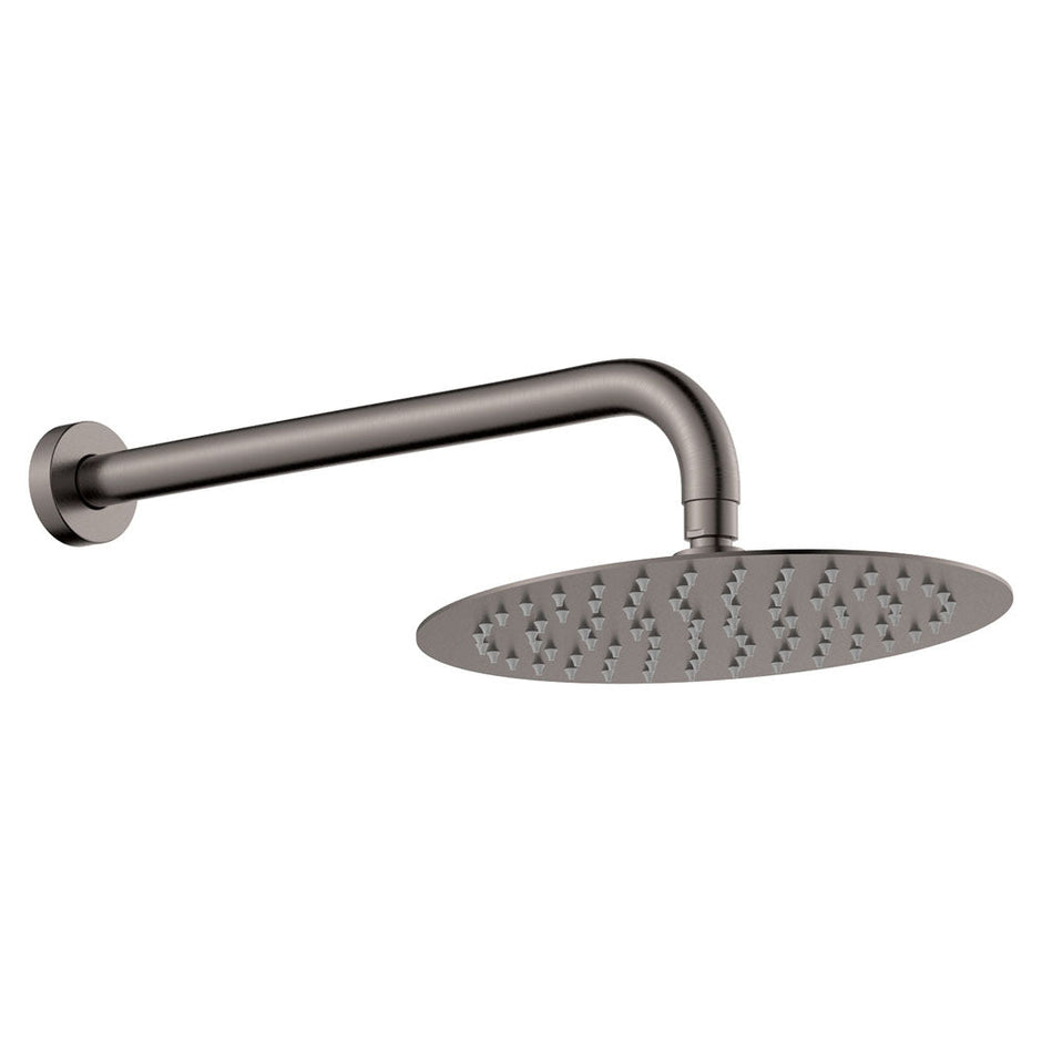 Kaya Shower Arm Set in Gun Metal
