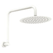 Kaya Gooseneck Shower Arm Set in Matte White