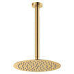 Kaya Ceiling Shower 250mm Head, 350mm Drop in Urban Brass