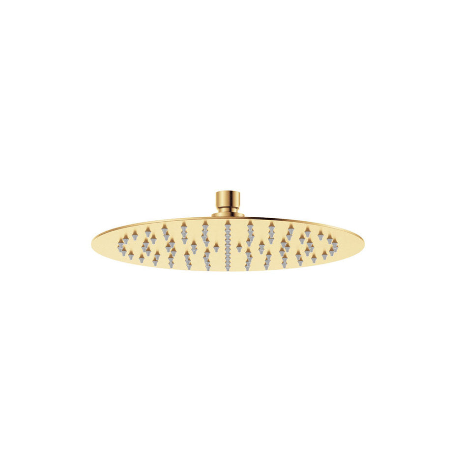 Kaya Shower Head, 250mm in Urban Brass