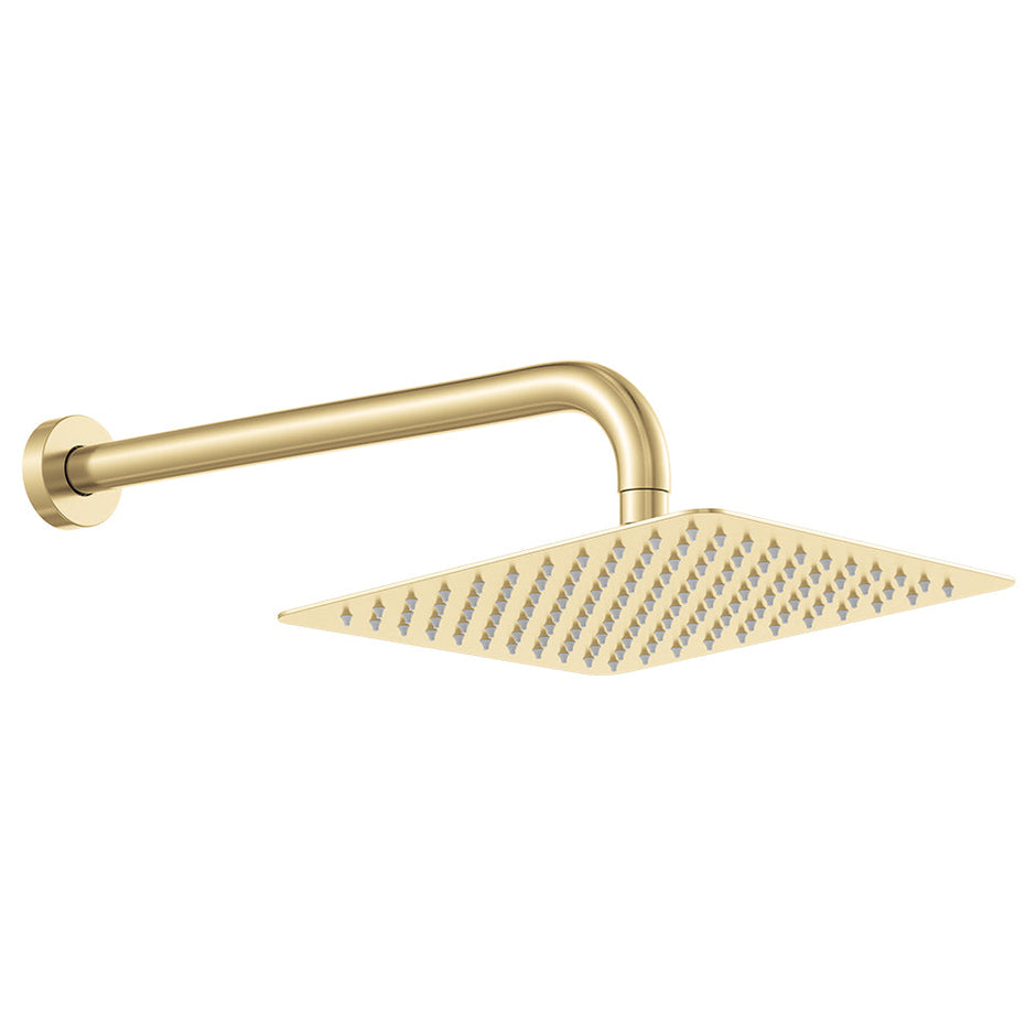 Koko Shower Arm Set in Urban Brass
