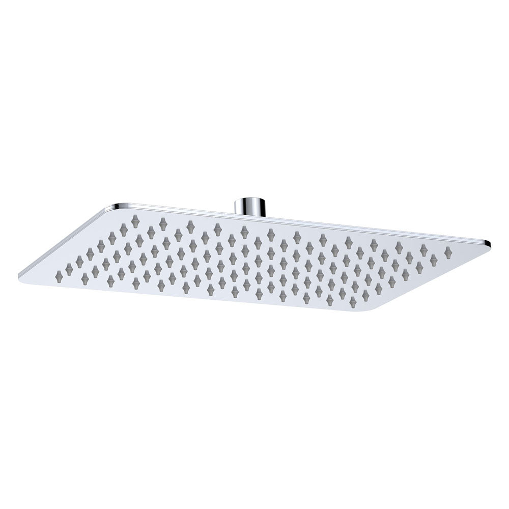 Koko Rectangular Shower Head in Chrome