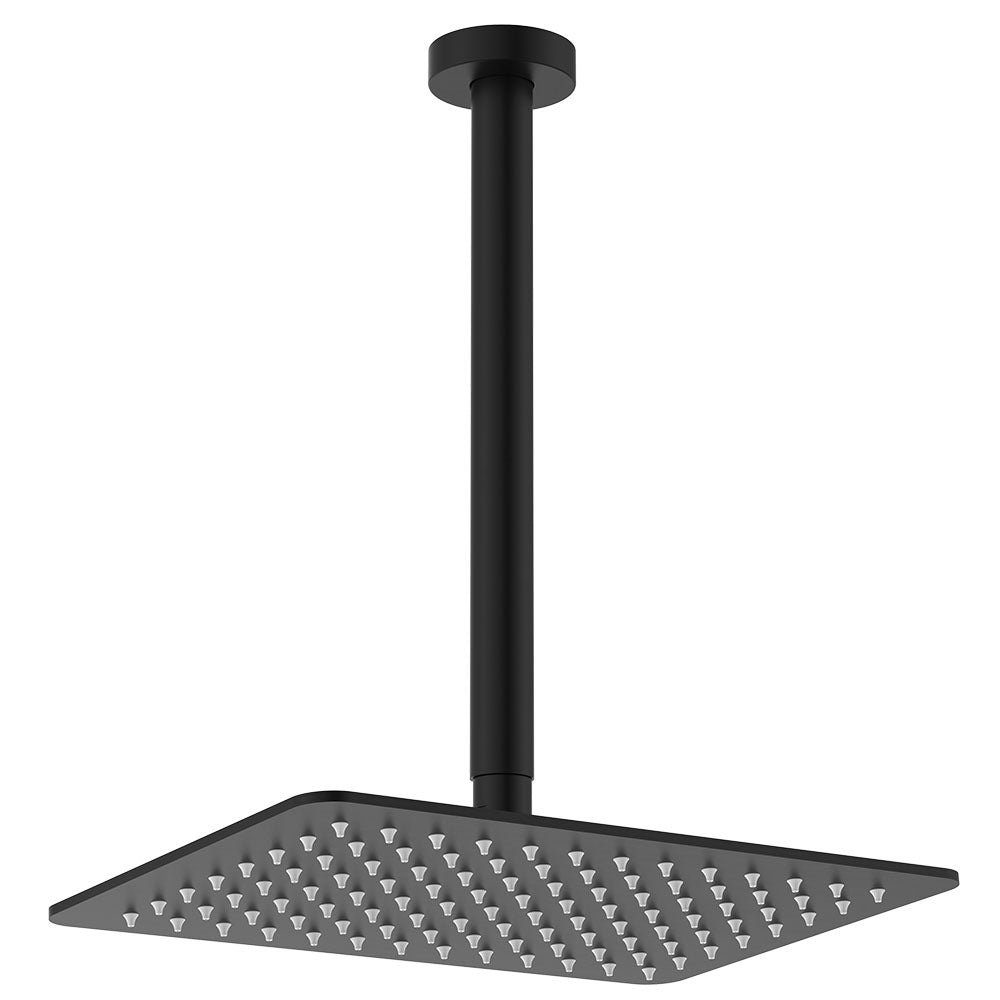Tono Shower Dropper Set in Matte Black