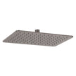 Koko Rectangular Shower Head in Gun Metal