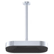 Kuro Shower Dropper Set, Soft Square Head in Chrome