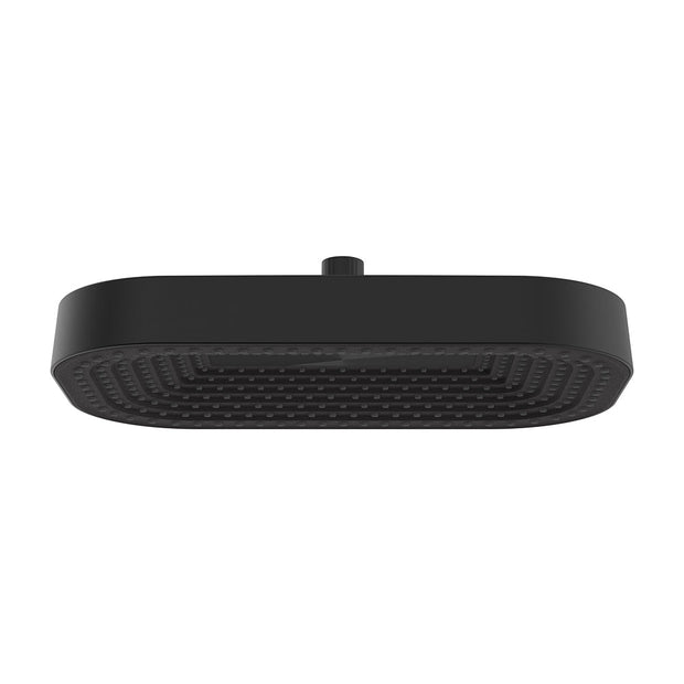 Kuro Shower Head, Soft Square in Matte Black
