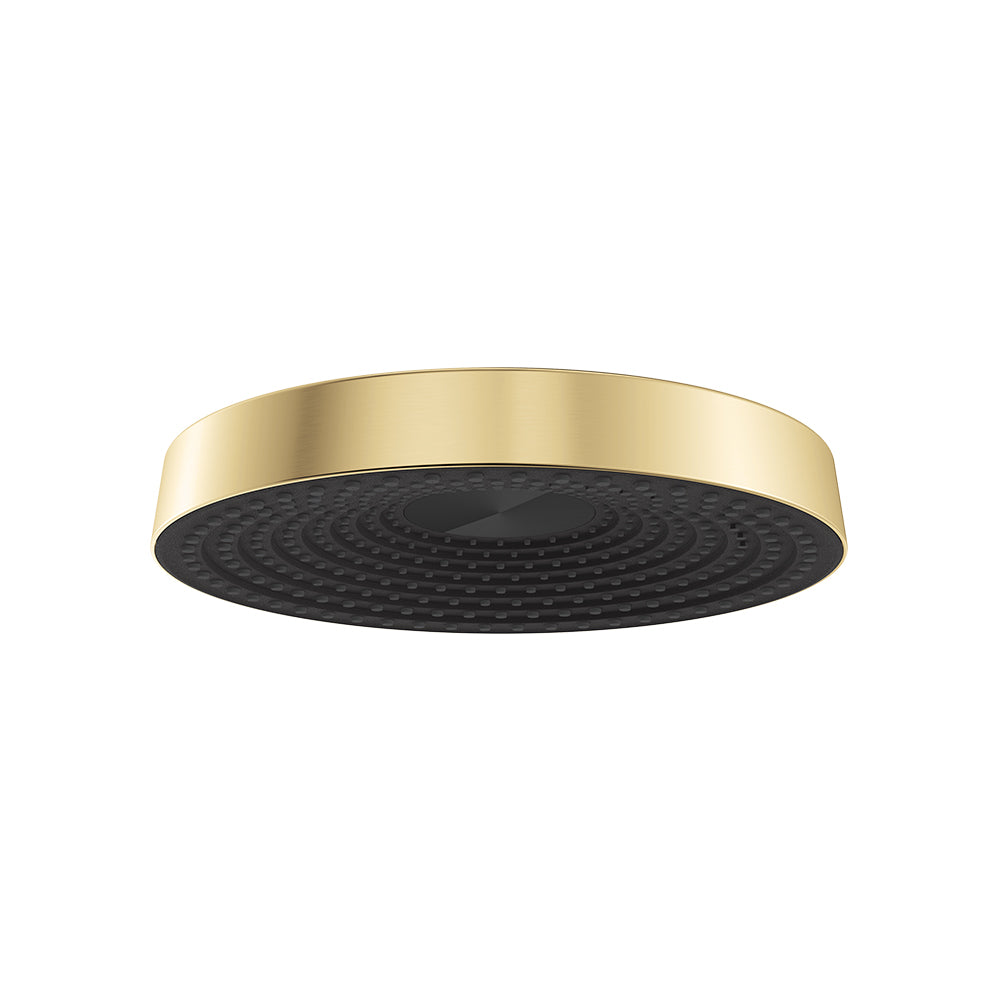 Kuro Shower Head, Round in Urban Brass