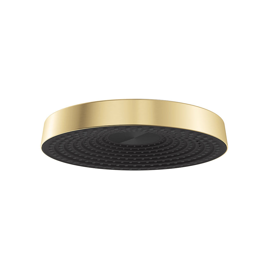 Kuro Shower Head, Round in Urban Brass