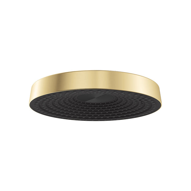 Kuro Shower Head, Round in Urban Brass