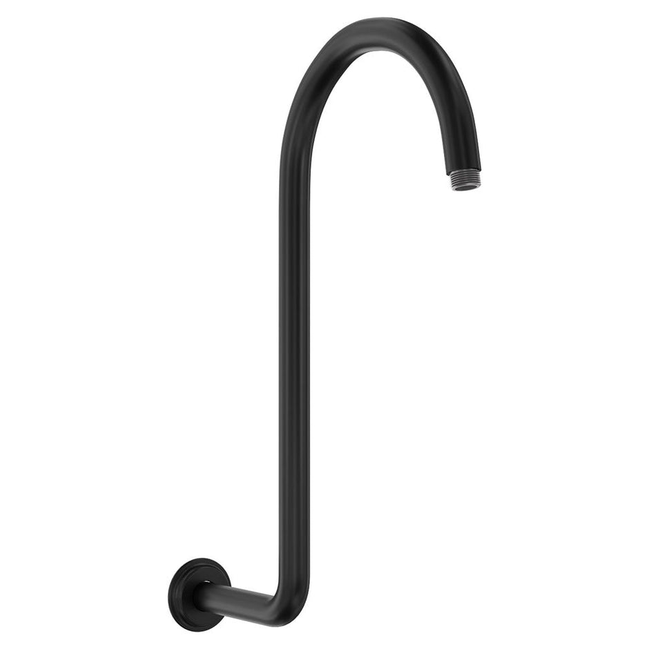 Classical Fixed Swan-Neck Arm in Matte Black