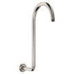 Classical Fixed Swan-Neck Arm in Brushed Nickel