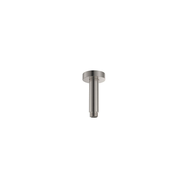 Round Shower Dropper, 100mm in Brushed Nickel