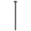 Round Shower Dropper, 450mm in Gun Metal