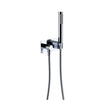 Isabella Hand Shower, Rectangular Plate in Chrome