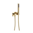 Isabella Hand Shower, Rectangular Plate in Urban Brass