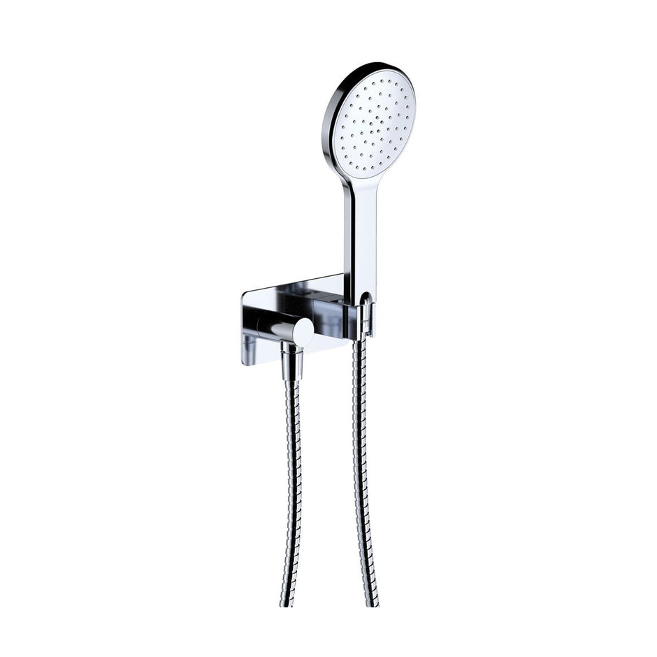 Kaya Hand Shower, Rectangular Plate in Chrome