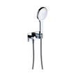 Kaya Hand Shower, Rectangular Plate in Chrome