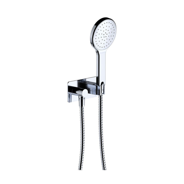 Kaya Hand Shower, Rectangular Plate in Chrome