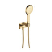 Kaya Hand Shower, Rectangular Plate in Urban Brass