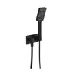 Tono Hand Shower, Rectangular Plate in Matte Black