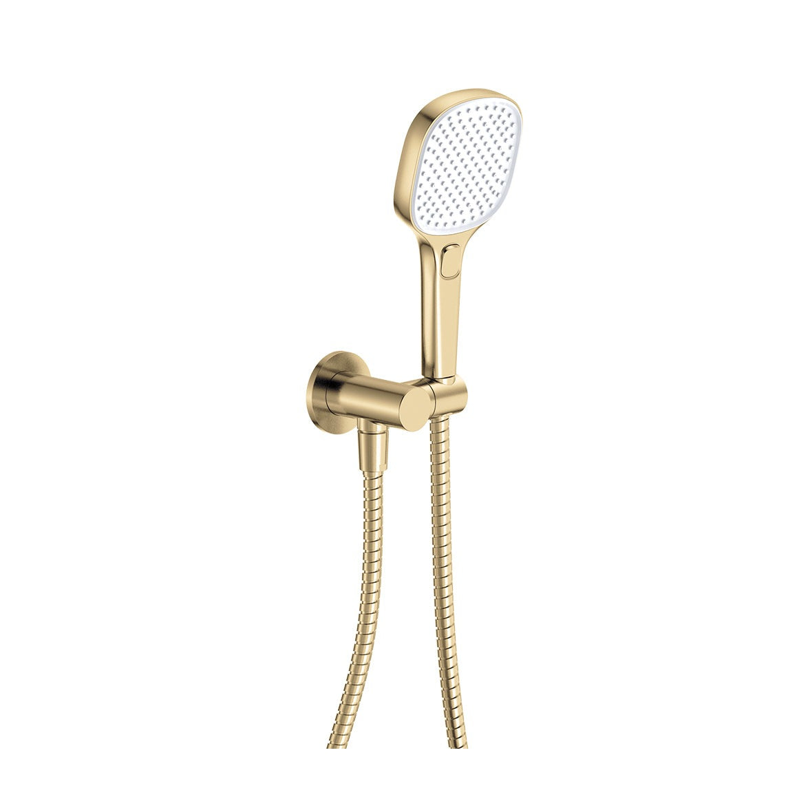 Koko Hand Shower, Round Plate in Urban Brass