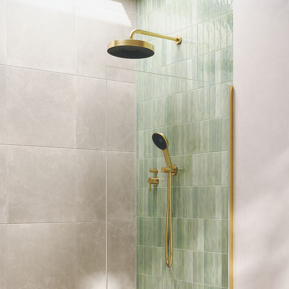 Kuro Hand Shower, Round Plate, Round Head