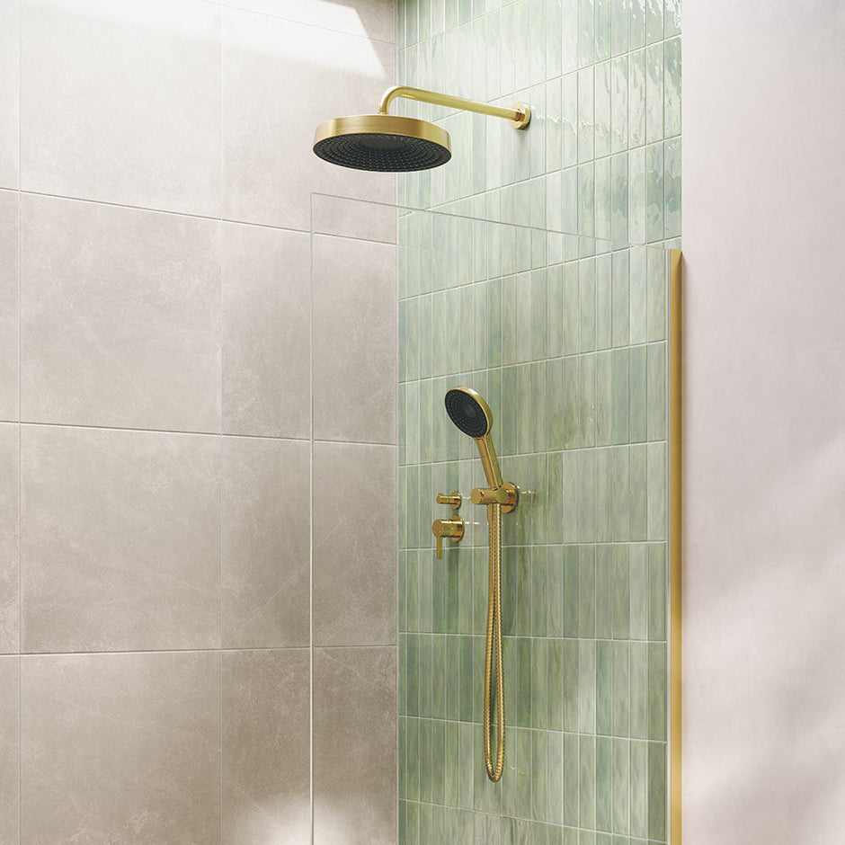 Kuro Hand Shower, Round Plate, Round Head