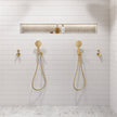 Kaya Hand Shower, Round Plate