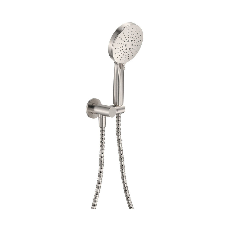 Empire Slim Hand Shower, Round Plate in Brushed Nickel