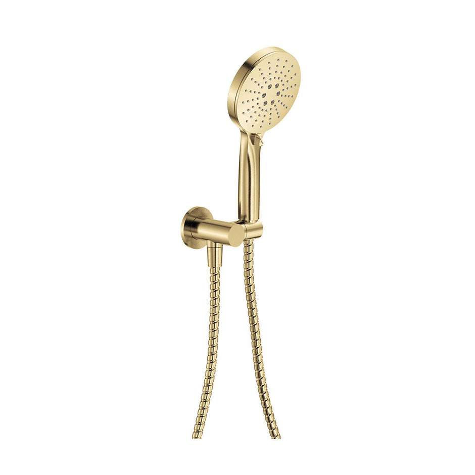 Empire Slim Hand Shower, Round Plate in Urban Brass