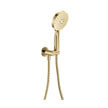 Empire Slim Hand Shower, Round Plate in Urban Brass