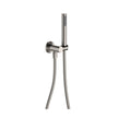 Isabella Hand Shower, Round Plate in Brushed Nickel