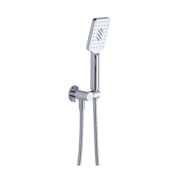 Tono Hand Shower, Round Plate in Chrome