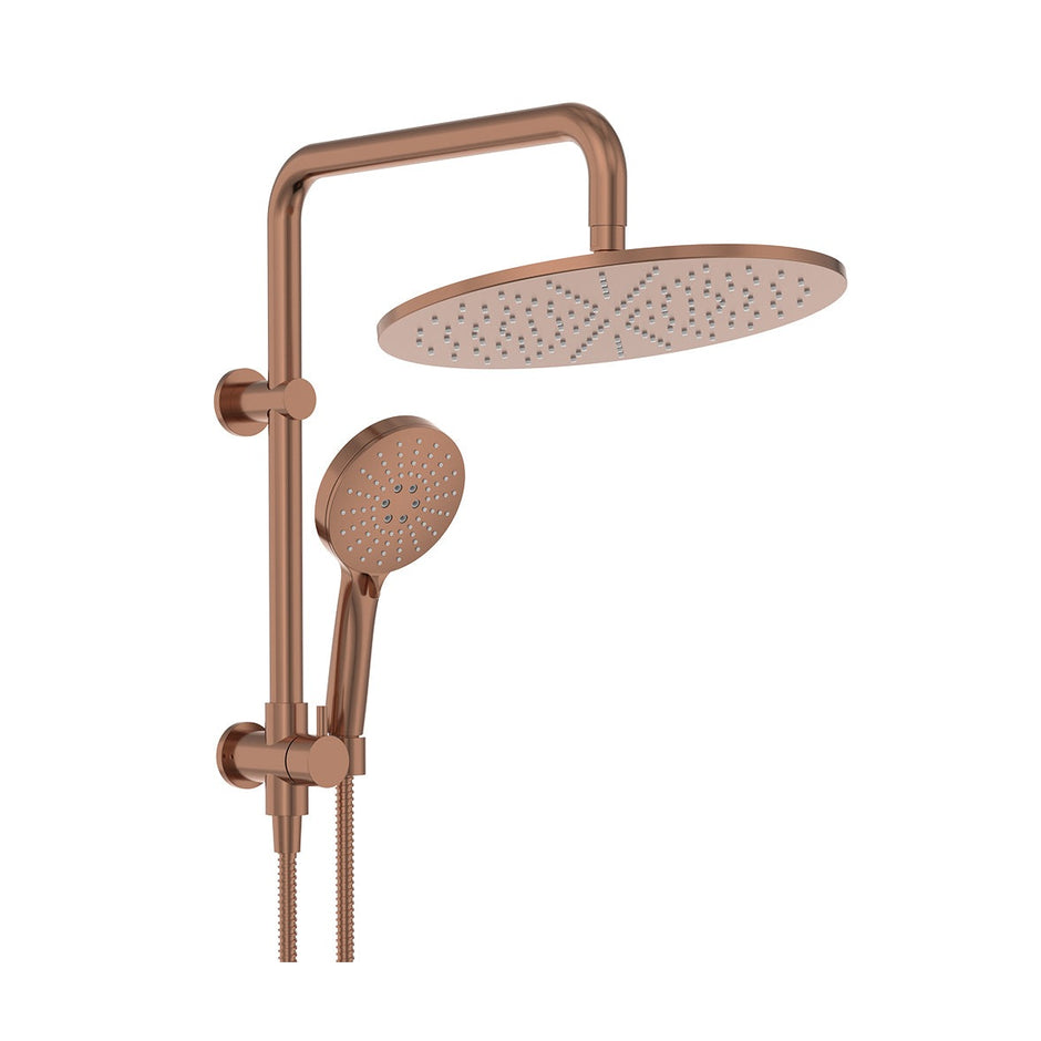 Empire Slim Twin Half-Rail Shower