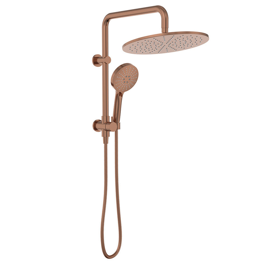 Empire Slim Twin Half-Rail Shower