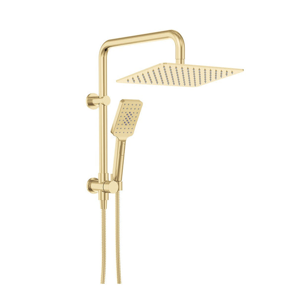 Tono Twin Half-Rail Shower in Urban Brass