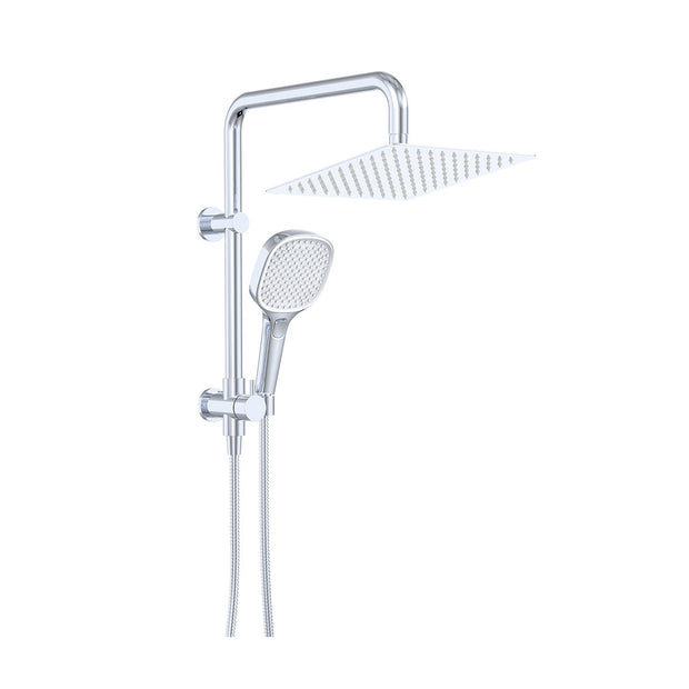 Koko Twin Half-Rail Shower in Chrome