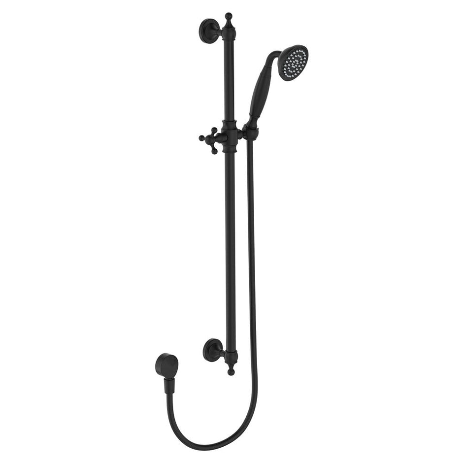 Lillian Rail Shower in Matte Black
